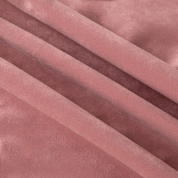 Sæt med 2 bløde fløjlsdekorative pudebetræk i luksusstil til sofa soveværelse pink 45x45 cm