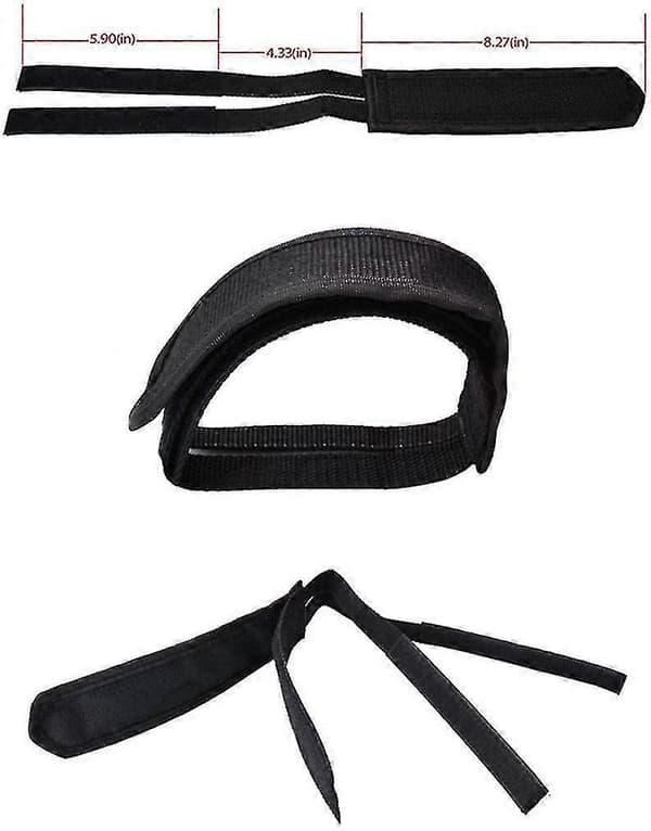 2 stk. Cykel Pedal Stropper Pedal Tåclips Stropper Tape Til Fixed Gear Cykel