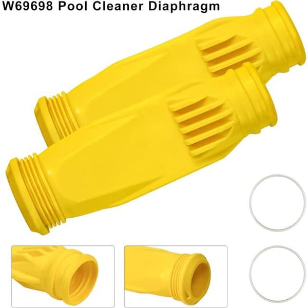 Reservedeler til bassengrenser W70329 & W69698 inkluderer klips tilpasset renserens vingepakninger
