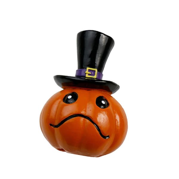 2025 Halloween Gresskar Dekorativ Statue Resin Bordpynt Ornament Style B
