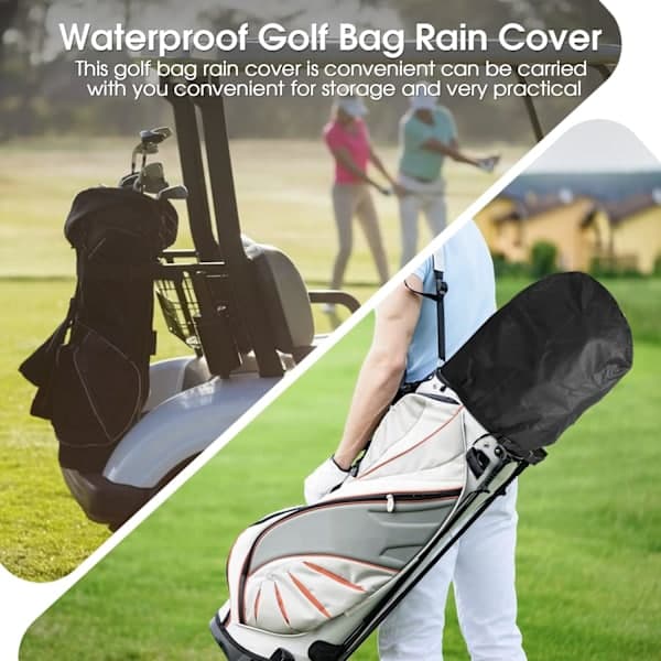 Golfbag Regnfrakk - Vanntett Golfbag Regnfrakk Golfbag Regnfrakk for Menn Kvinner Golf Stativbagger & Tralle