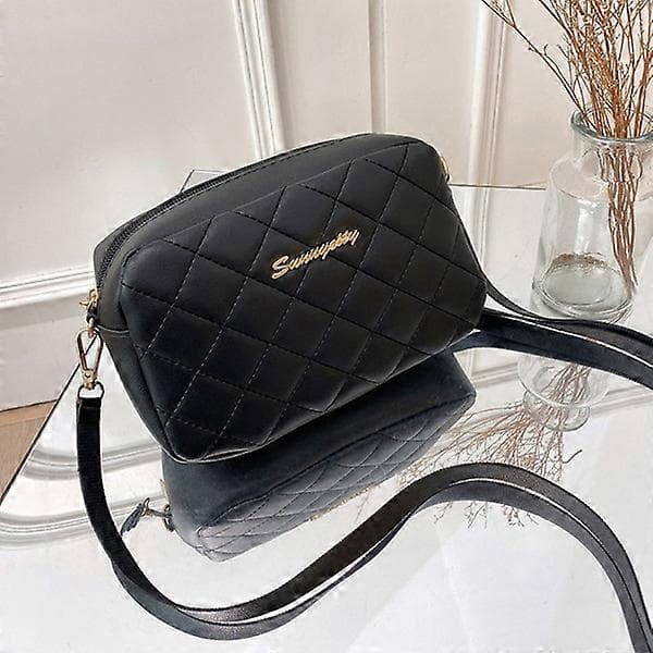 Moderigtige afslappede crossbody tasker til damer luksus kvast Black