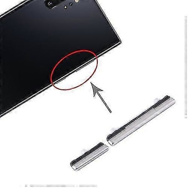 För Samsung Galaxy Note10+ Strömknapp och Volymkontrollknapp -Yx