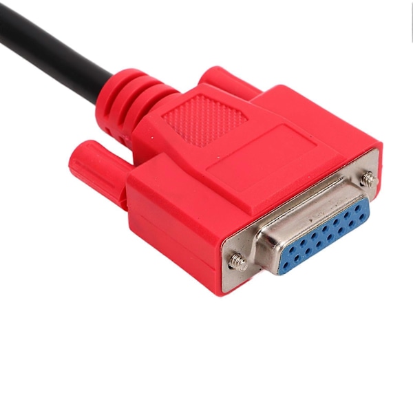 OBD2 Scanner Kabel Diagnostisk Sladd Adapter med 15-Pin Kontakt för Maxisys MS906 MS906TS