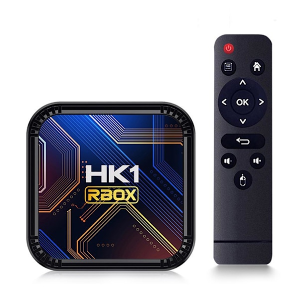 Home HK1 RBOX K8S Android 13 TV-BOX RK3528 64GB 32GB 16GB 2.4G 5G WIFI BT 4.0 Videoavkodning Mediaspelare Set Top Mottagare Box 4g64g AU Plug