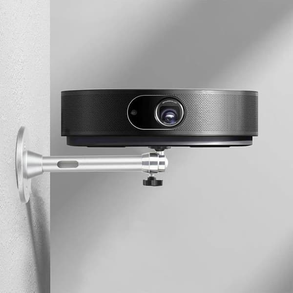 Loftprojektorbeslag i aluminium - 1 enhed - 360° justerbart - 5 kg bæreevne - Kontor og stue