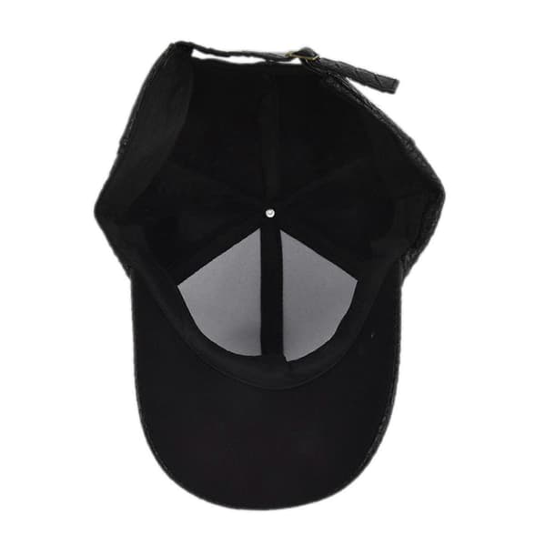 Äkta Läder Unisex Baseballkeps - Baseballkeps med Justerbart Spänne, 100% Ny Coffee