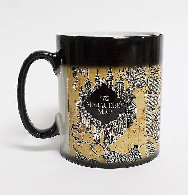 Light Magic Marauders Map 11oz Farveskiftende Krus Sensitiv Keramisk Kaffe Te Krus Kop Bedste Gave Til Venner