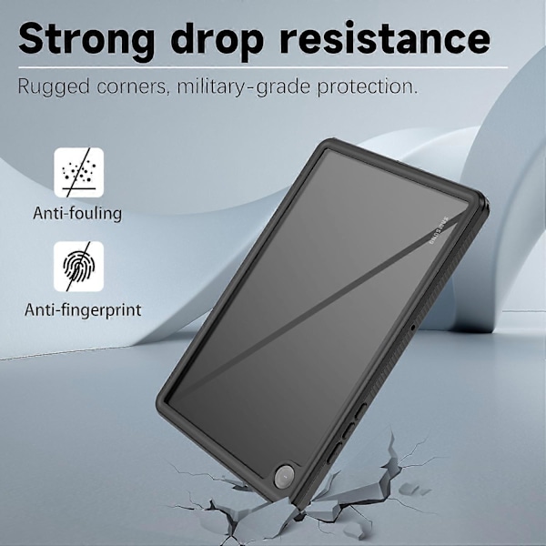 FS Vattentätt Fodral för Samsung Galaxy Tab A9+ IP68 Fullständigt Skyddande Skal