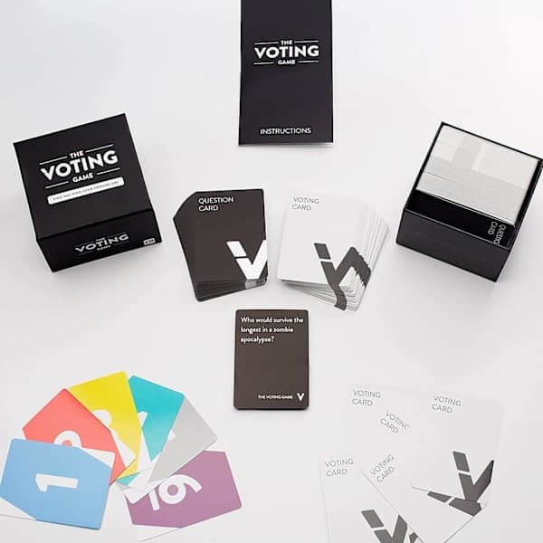 VOTING GAME - Det roliga kortspelet för vuxna som avslöjar vad dina vänner tycker om dig.