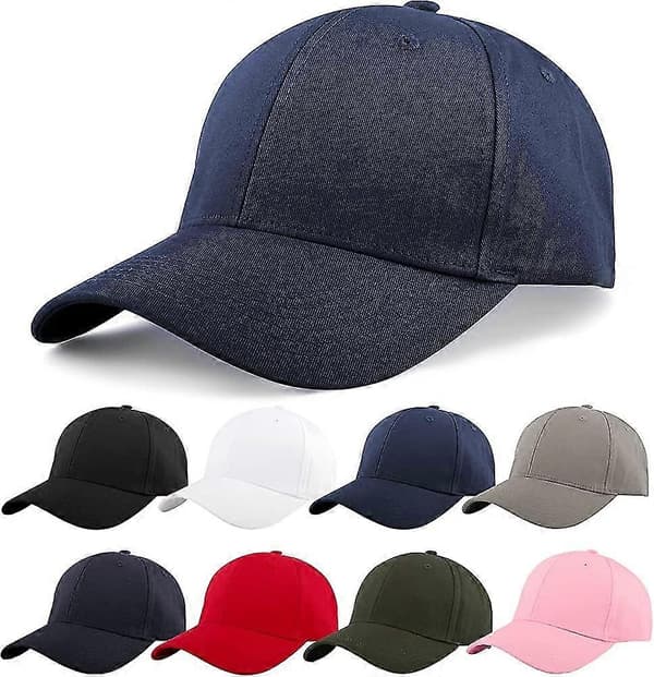 Baseballcaps Herre Dame Caps Justerbar Bomull Utendørs Løping Fritid Baseballcaps Gave
