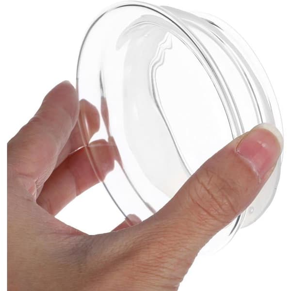 Kandelåg - Sæt med 2 - Glas og Silikone - Lækagesikker - Til Karaffel og Kedel - 8,80 cm