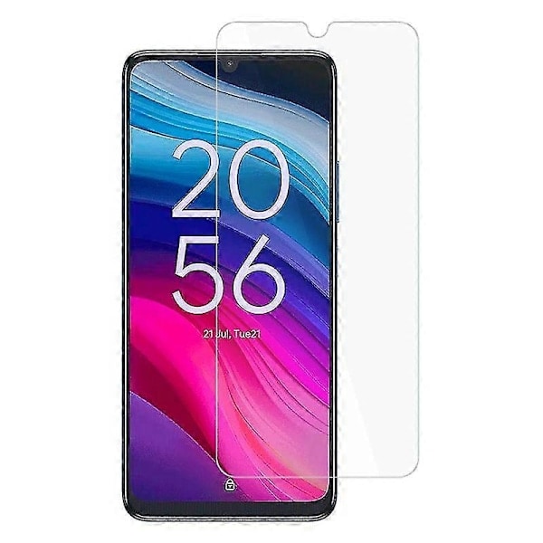 Skärmskydd i härdat glas för TCL 505, 0,3 mm repskydd för telefonskärm