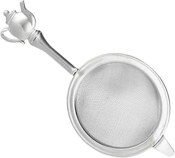 Tesil Mesh Sil Teskje Matcha Sil Metall Dørslag Løse teblader Rustfritt stål Teinfuser Mini -Yx