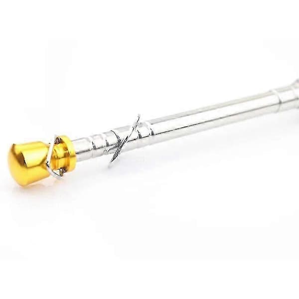 Teleskopisk flaggstang 160-300 cm rustfritt stål bærbar