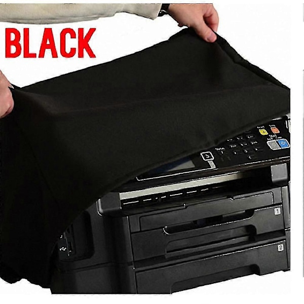 Printer Støvhætte, Vandtætte Beskyttelsescovers, Printer Vandtæt Og Antistatisk Cover Jakke Sort 45*45*30cm black 50x45x30cm