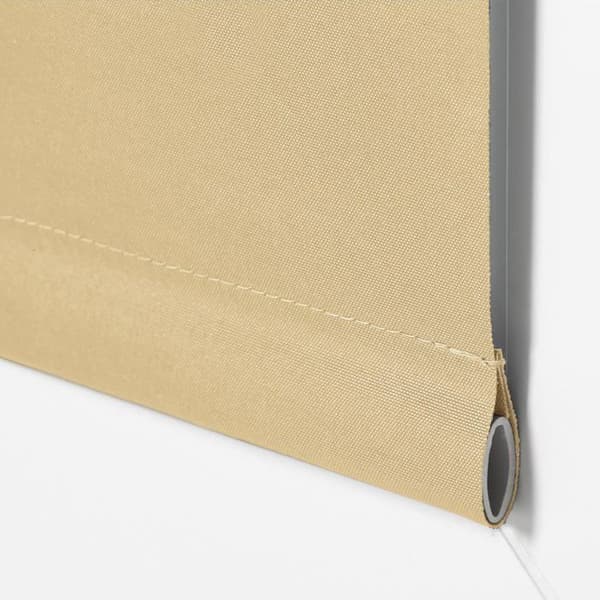 Mørkleggende Rullegardin - 1 Stykke - Beige Polyester - Ingen Boring Nødvendig - Stue, Soverom, Bad