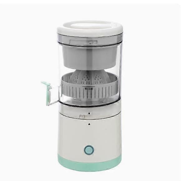 Automatisk separationsjuicer, trådlös bärbar juicemaskin Light Green 3.7v