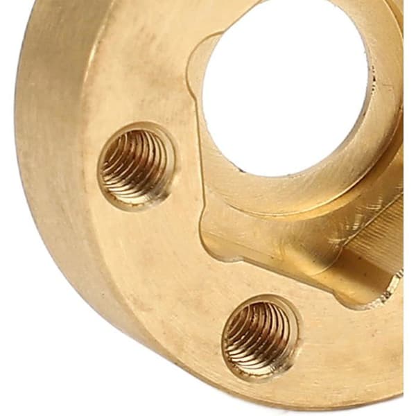 Messinghjulvægte - 4 Stykker - 6mm Sekskantadapter - Til 1.9 2.2 Tommer RC - Stabilitet E