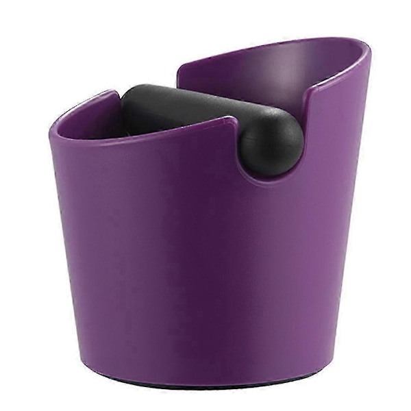Kaffe Knock Box Espresso Grounds Bin Kaffe Sage Knock Box Kaffegrutbeholder Grind Bin Knock Out Box purple