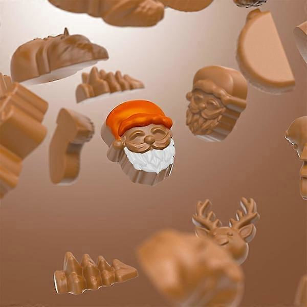 Julechokoladeform Peberkagemand Ur Snemand
