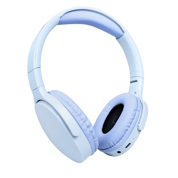 Langattomat Bluetooth-kuulokkeet, säädettävät langattomat kuulokkeet, Bluetooth 5.1 -yhteensopivat stereokuulokkeet urheiluun ja matkustamiseen Light blue