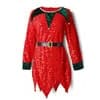 Flicka Pojke Jul Älg Maskeraddräkt Julfest Cosplay Kläder red 120cm
