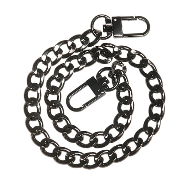 Skulderremme Håndtaskekæde SORT 80CM - lager sort 80cm black 80cm