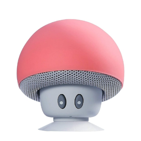 Kannettava Mini-sieni-muotoinen kaiutin Langaton Bluetooth-ääni kaikille puhelimille Red