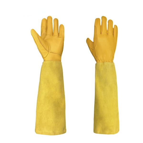 Havehandsker (M 18024 gul koskind * M)