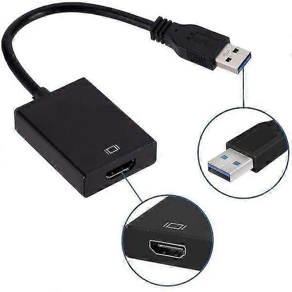 USB–HDMI-sovitin, USB 3.0/2.0 – HDMI 1080p -videografiikkakaapeli