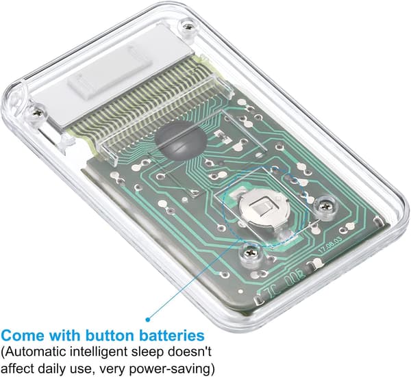 Bordregner, lille 8-cifret LCD-display Mini lommebærbar bordregner Standardfunktion til hjemmekontor White