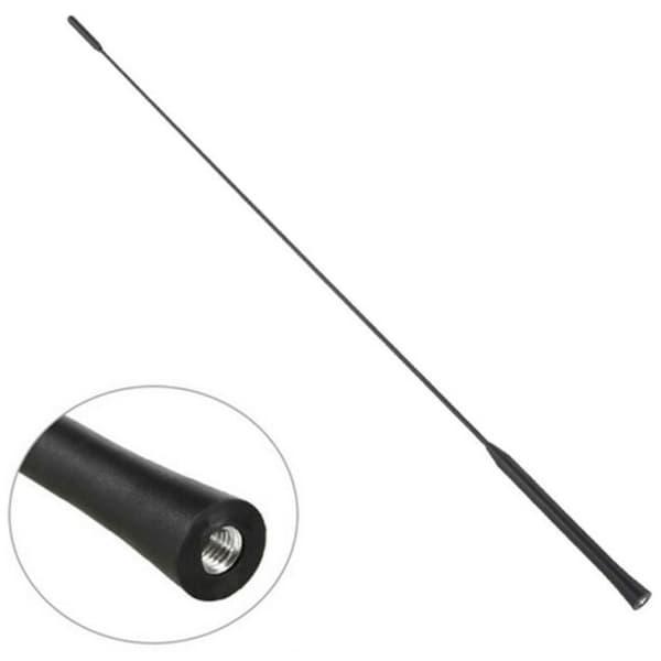 Bilradioantenne, 23 cm takantenne, universell erstatningsbilantenne med kraftig FM/DAB-mottaksfunksjon