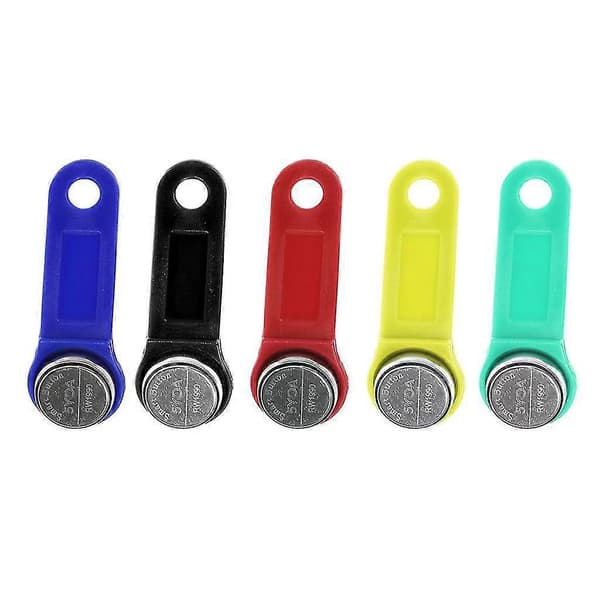 10 STK Omskrivbar Rfid Touch Memory Key RW1990 Ibutton Kopikort Badstuenøkkel