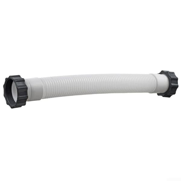 Intex 11535 Sandfilterpump Anslutningsslang – 40,6 cm x Ø 3,8 cm, Vit Polyeten