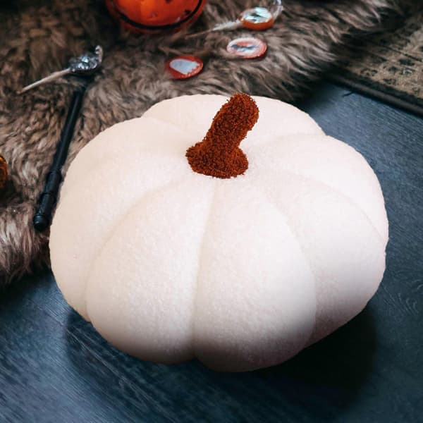 2025 Pumpakudde Halloween Leksak Kudde Stickad Ullstil Pumpa Vardagsrum Soffkudde WH