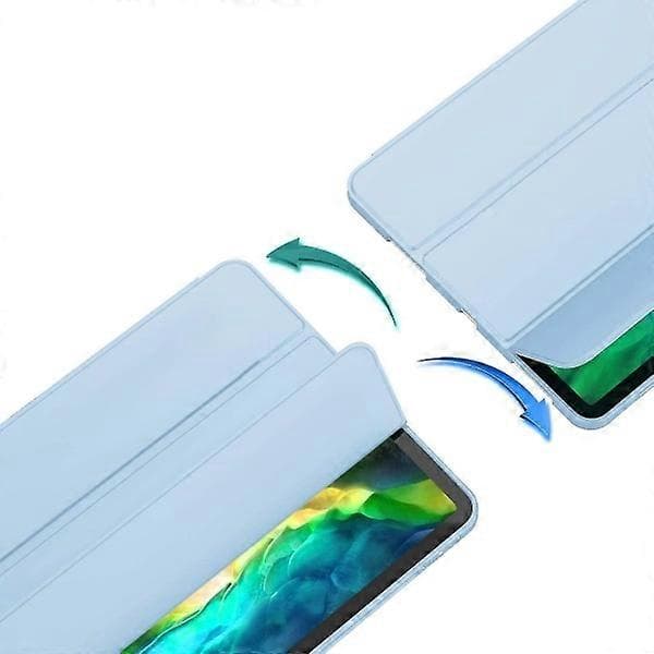 Etui til Ipad Pro 12,9 tommer med pennholder (LYSBLÅ)