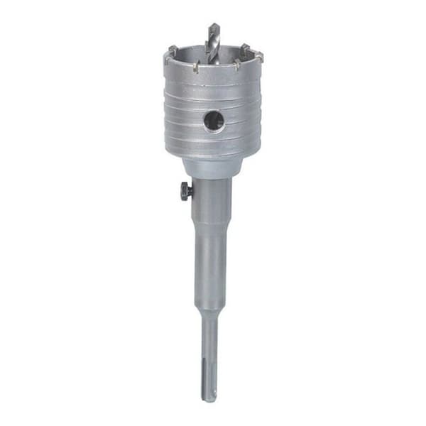 Hullsag lengde 160 - Vegghullsag med rundt skaft - enkel hullsag - Φ65 mm - åpner - for SDS