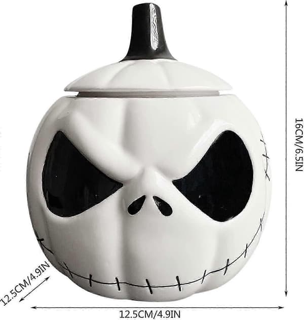 Julekakeboks The Nightmare Before Christmas Godteriboks Julepynt-Yvan santa hat jar
