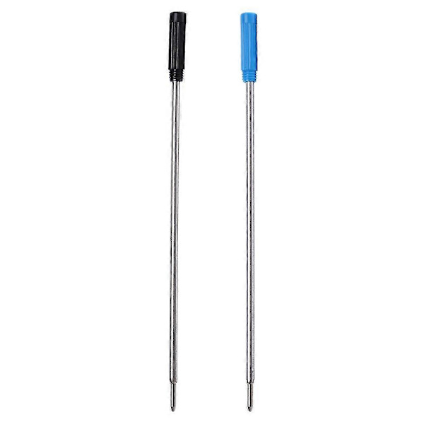 10 stk. kuglepen refills sort/blå 0,5 mm til de fleste metalkuglepenne Blue