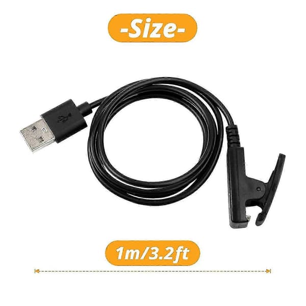 Oplader Kompatibel Med Garmin Vivomove Hr Approach S20 Forerunner 735xt 235