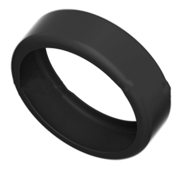 Silikonringsskydd för Oura Ring Gen 3 - Arbetsvänligt, Fallskyddande, Halksäkert, Elastiskt Omslag, Storlek S/M, Universell, Lätt att Använda, Smart Ring Elastiskt Ärm Black S