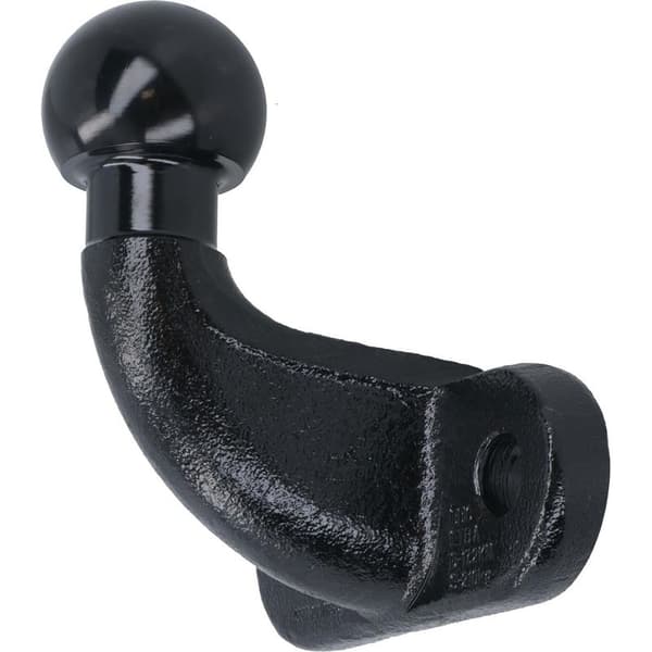 Kraftig 50 mm dragkula för standard dragkrok med hög räckvidd, svart