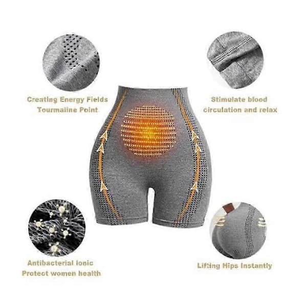 Baicloud Mikrovibrationsmassage Modul Is Silke lon Fiber Reparationsformande Shorts black S