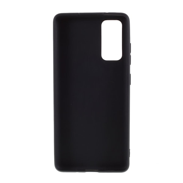 Samsung Galaxy S20 FE - Matta TPU-kuori - Musta Musta Musta