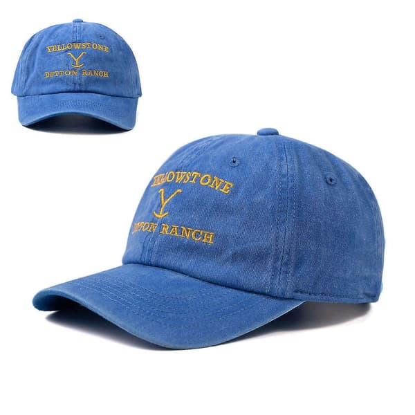 Vintage Baseball Cap UV-beskyttelse Unisex Baseball Cap Denim