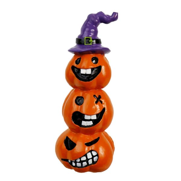 2025 Halloween Gresskar Dekorativ Statue Resin Bordpynt Ornament Style A
