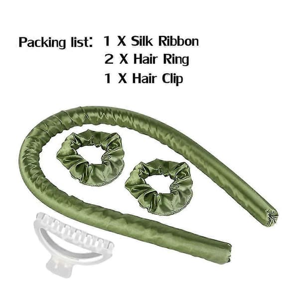 Diy Curls Blødt Hårbånd Ingen Varme Krøller Varmeløs Krøllestang Hårbånd Hårruller
