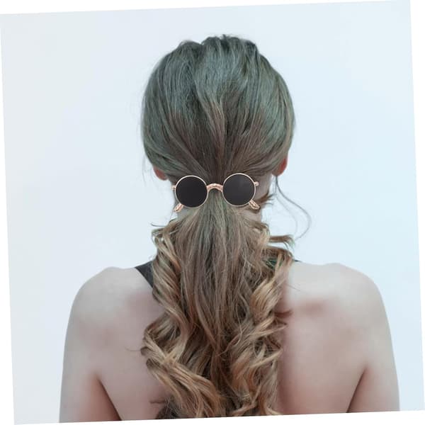 Hårnål Hårklemme Hårtilbehør Dame Hodeplagg Snap Clip Hårtilbehør Barrettes Solbriller Form Hårspenne Legering