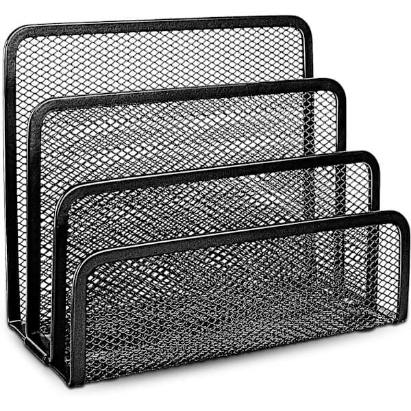 2 KPL Postilaatikon metalliverkko (musta)